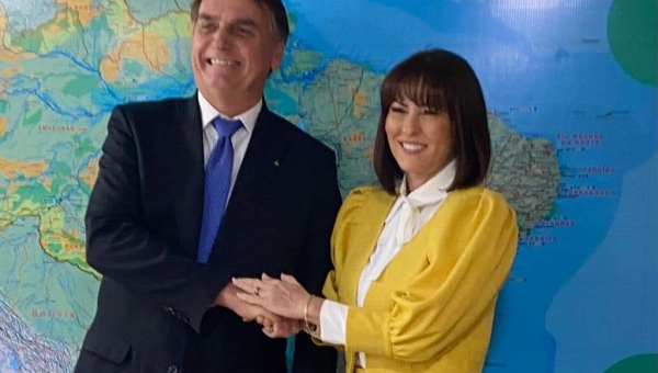 Marcia é recebida por Bolsonaro e fala em aliança por uma Acre mais próspero